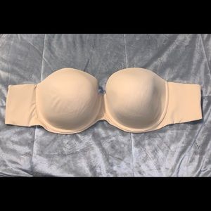Strapless bra